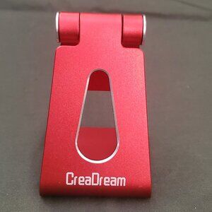 CreaDream Cell Phone Stand Adjustable Red